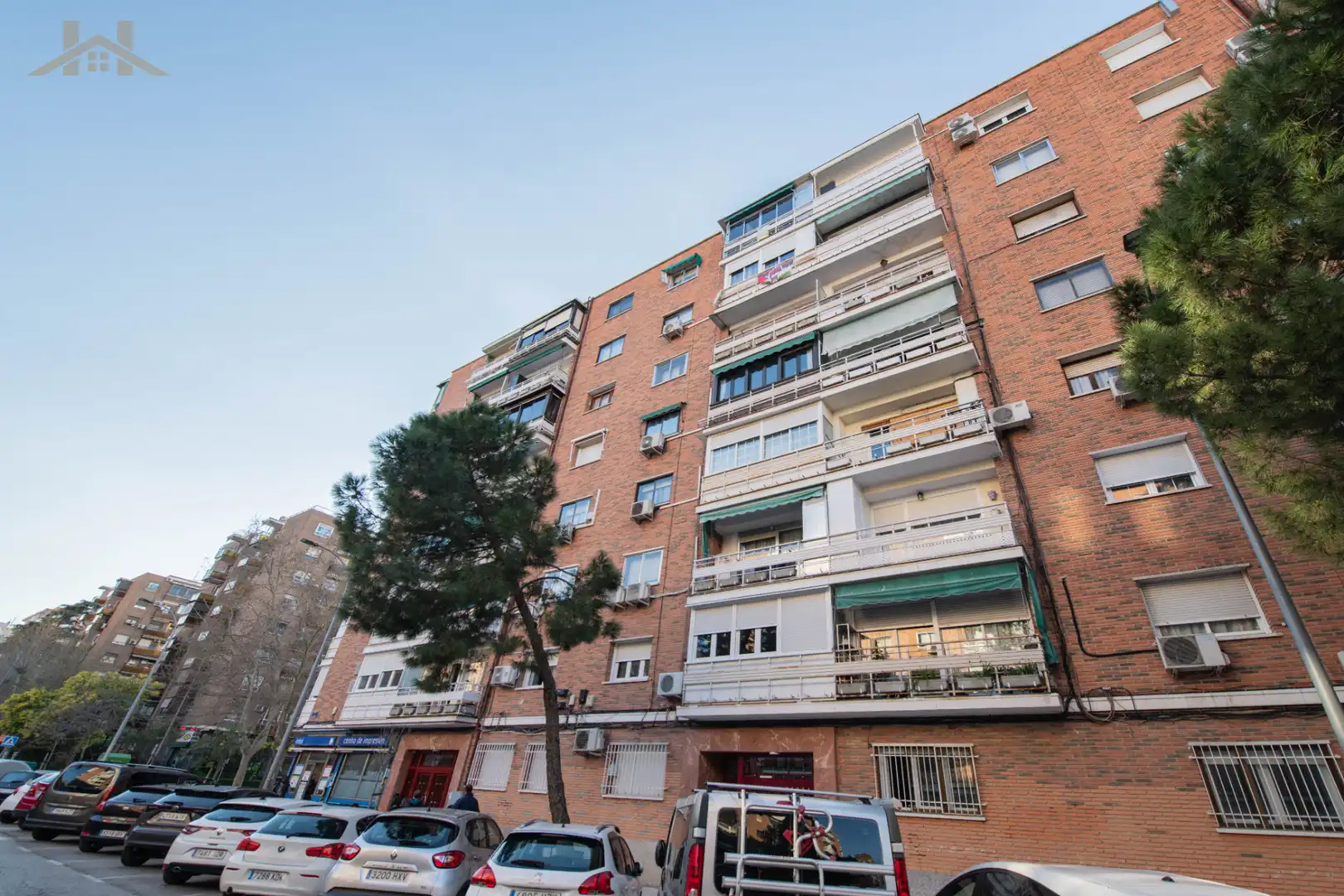 Vista exterior de Pis en venda en Alcorcón amb Aire condicionat, Terrassa i Moblat