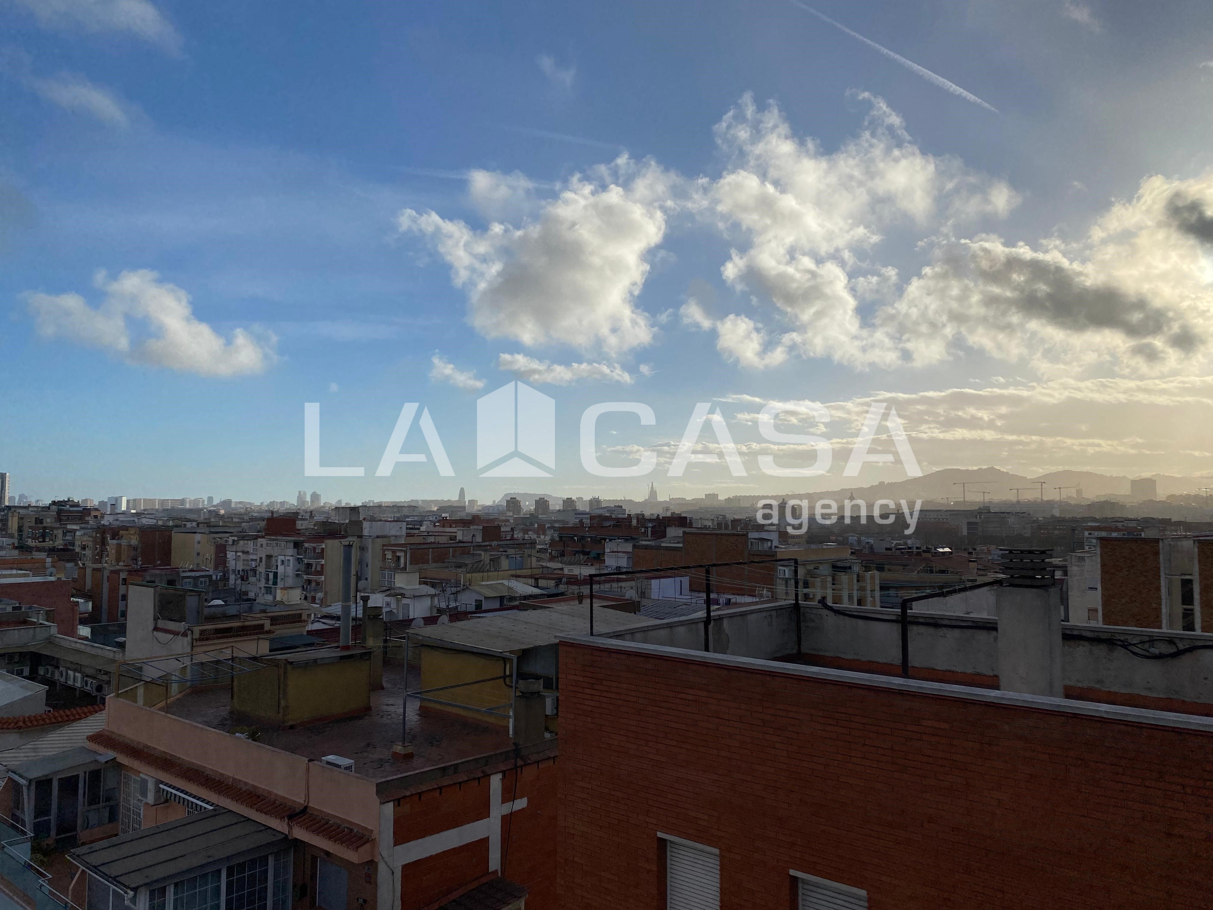 Terrace of Attic for sale in Santa Coloma de Gramenet  with Heating, Terrace and Storage room