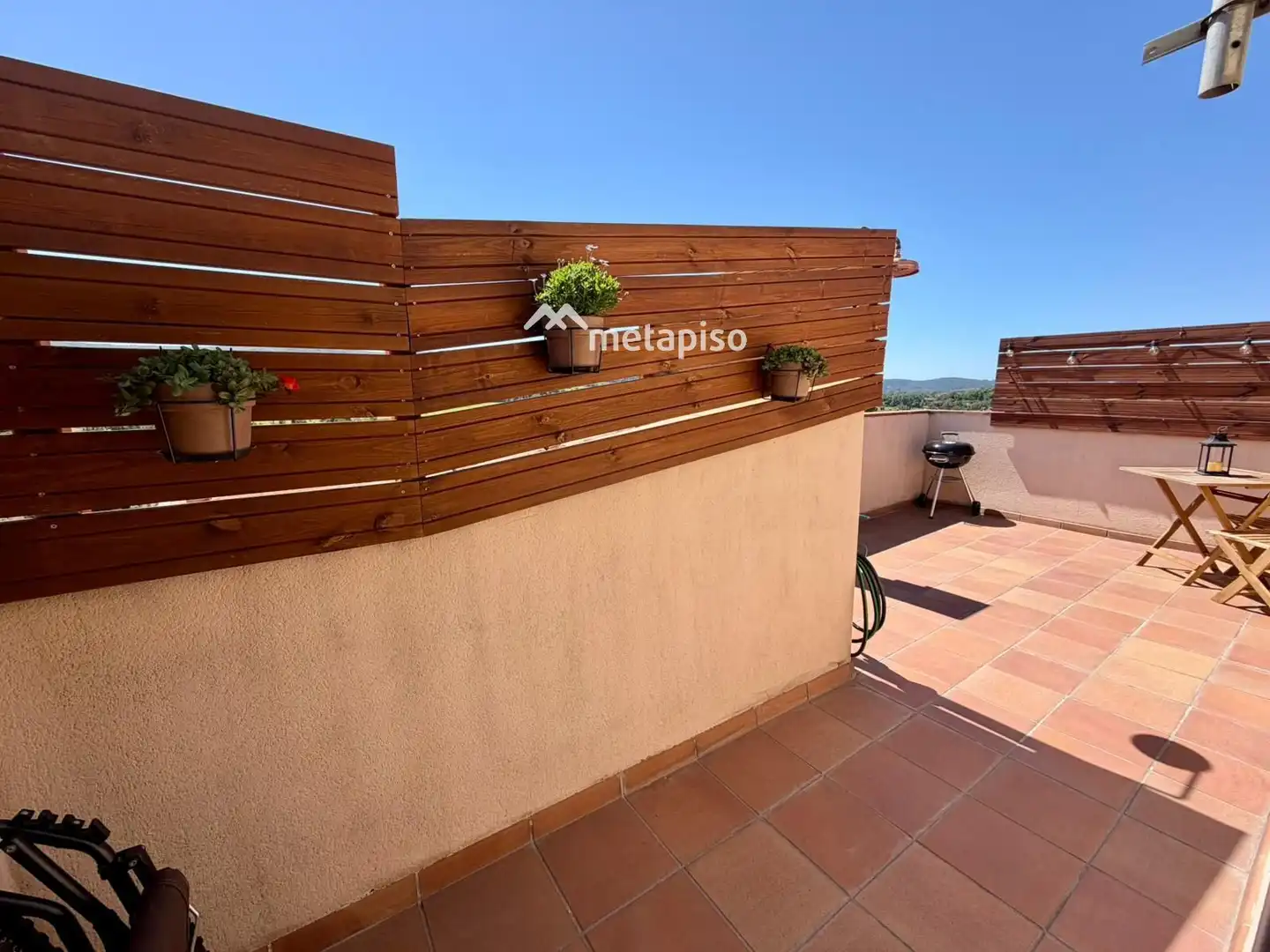 Terraza de Casa adosada en venta en Santa Margarida I Els Monjos con Aire acondicionado, Calefacción y Terraza