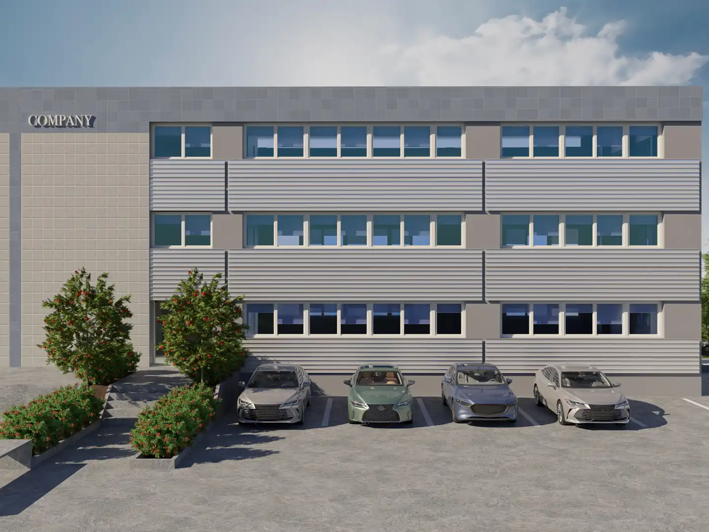 Außenansicht von Büro zur Miete in El Prat de Llobregat mit Klimaanlage und Heizung
