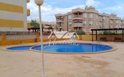 Piscina de Apartament de lloguer en Águilas amb Aire condicionat, Terrassa i Piscina