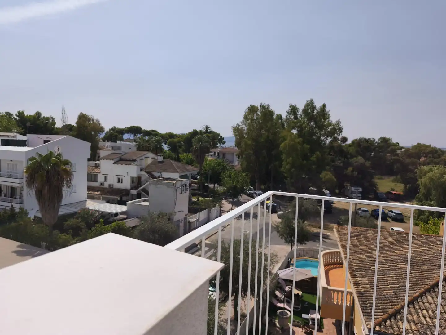 Balcony of Houses for rent in Alcúdia  with Air Conditioner, Heating and Private garden
