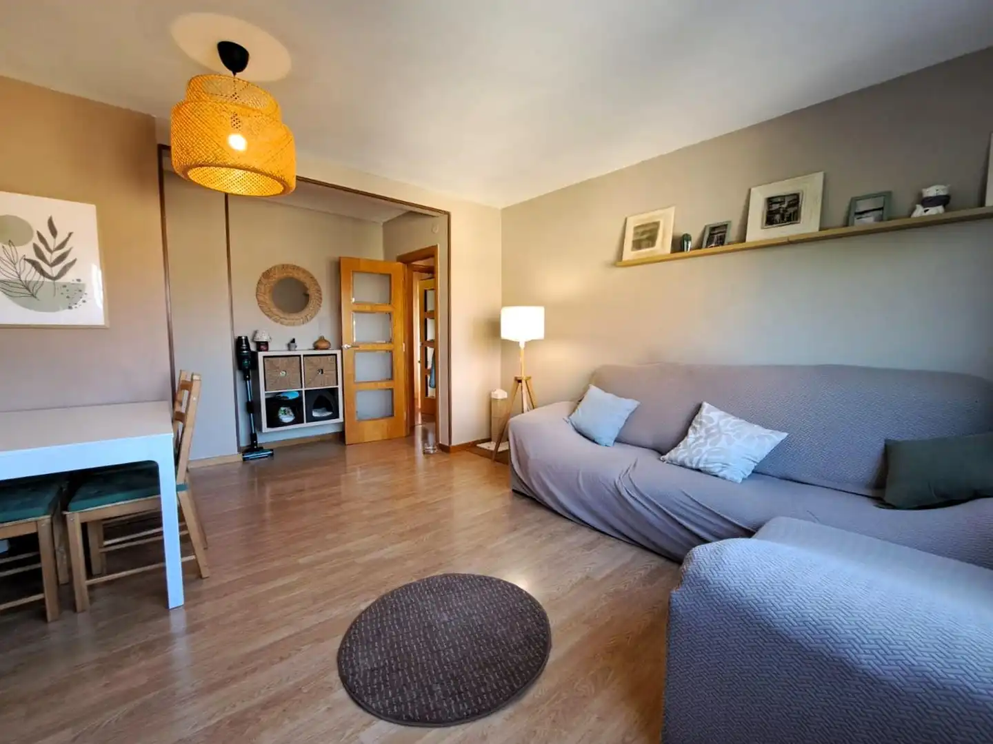 Sala de estar de Piso en venta en Olesa de Montserrat con Calefacción y Balcón