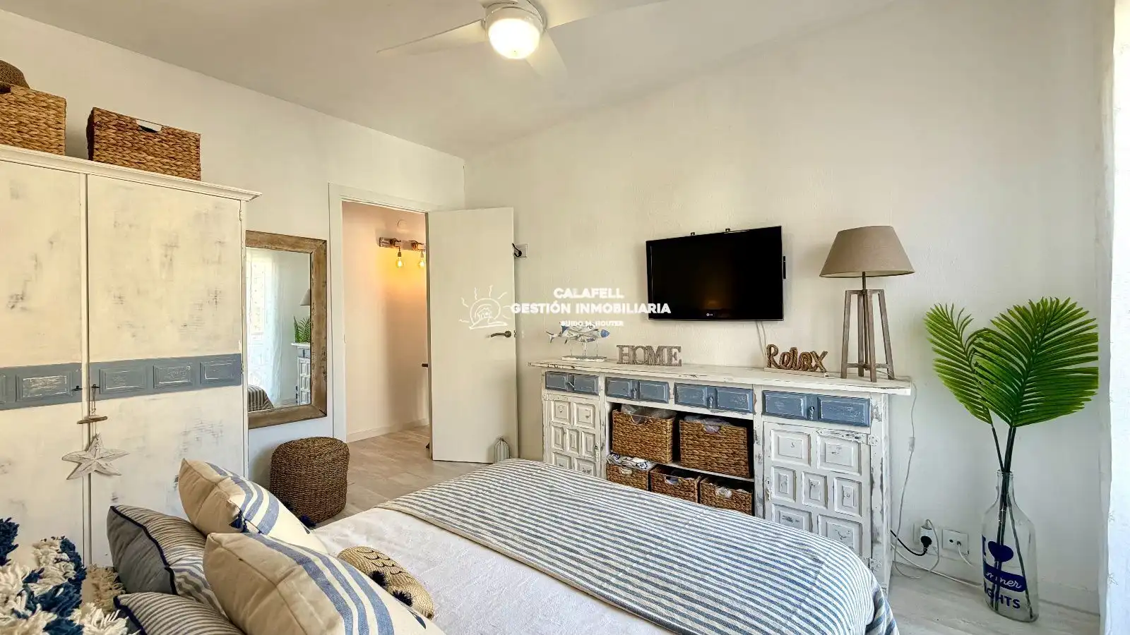 Bedroom of Attic for sale in Calafell  with Air Conditioner, Terrace and Furnished