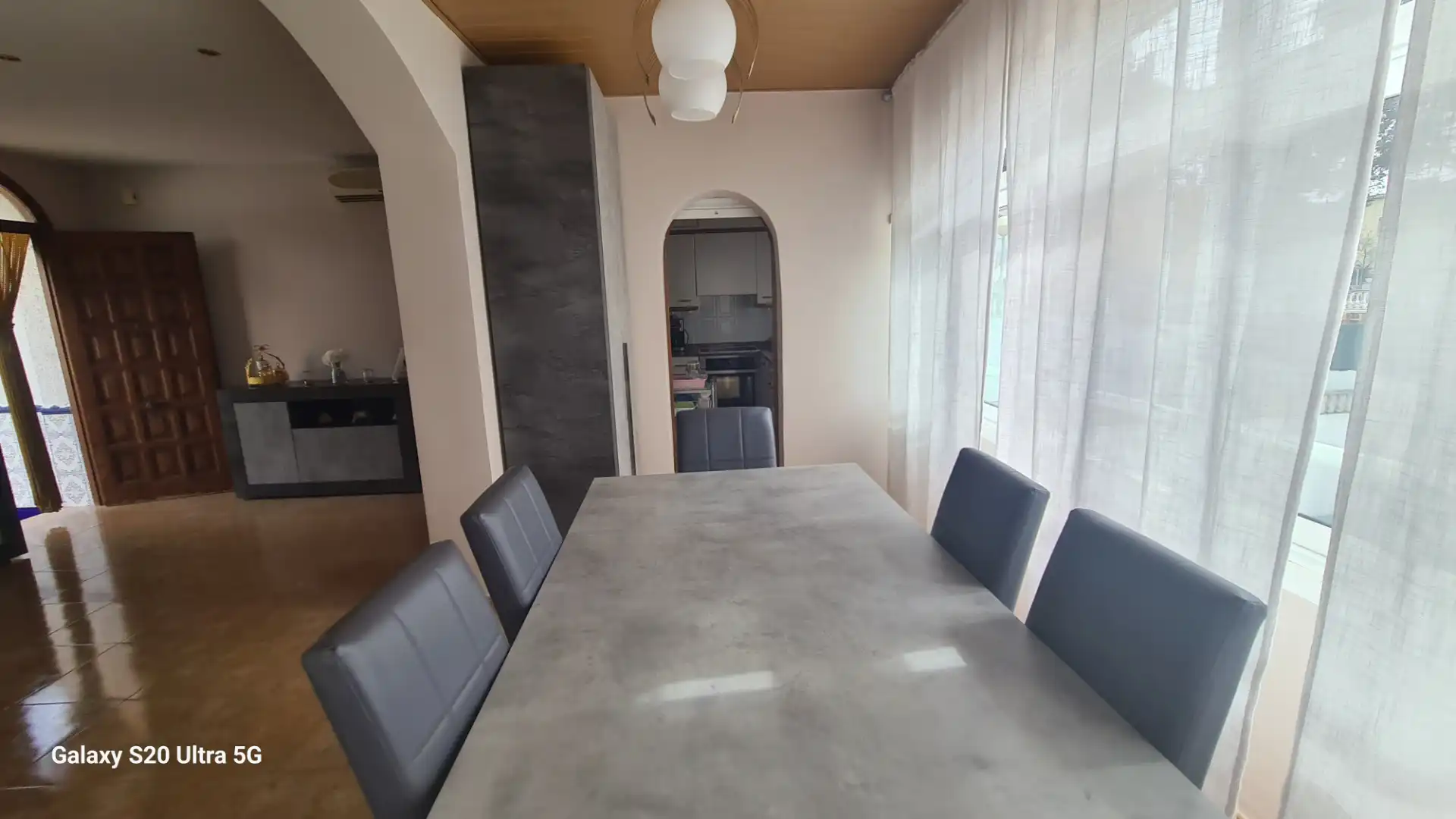 Comedor de Casa o chalet en venta en La Pobla de Montornès   con Aire acondicionado, Calefacción y Jardín privado