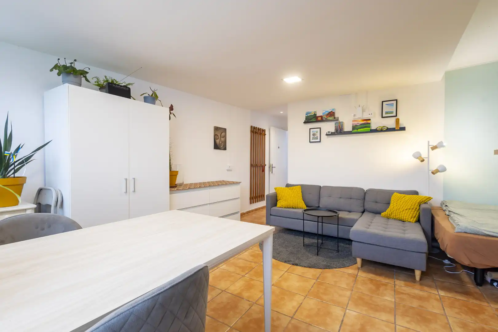 Sala de estar de Piso en venta en La Orotava con Calefacción y Amueblado