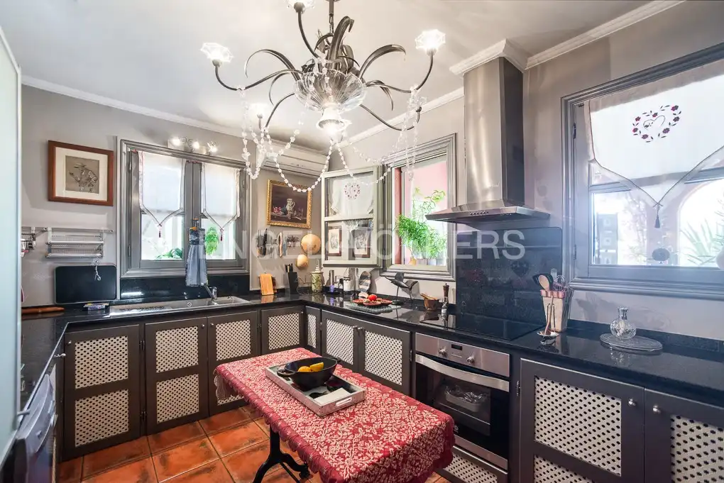Cocina de Casa o chalet en venta en Càlig con Aire acondicionado, Calefacción y Jardín privado