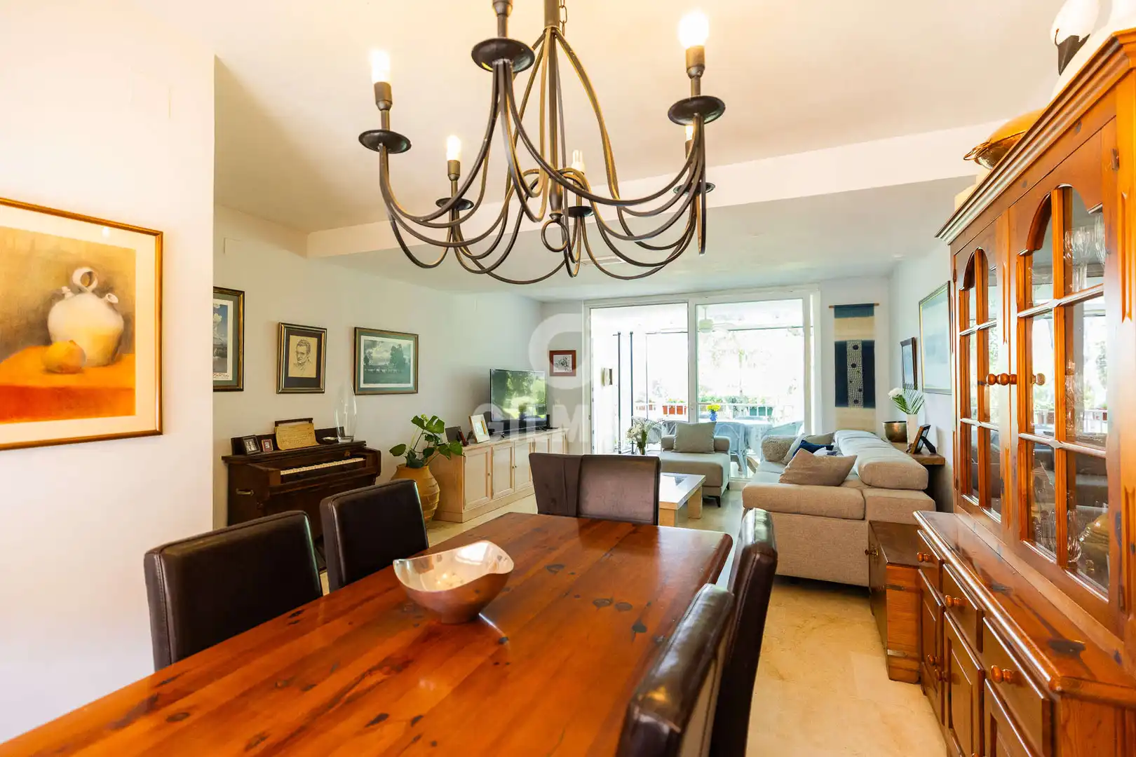 Dining room of Detached homes for sale in Galapagar  with Heating, Private garden and Swimming Pool