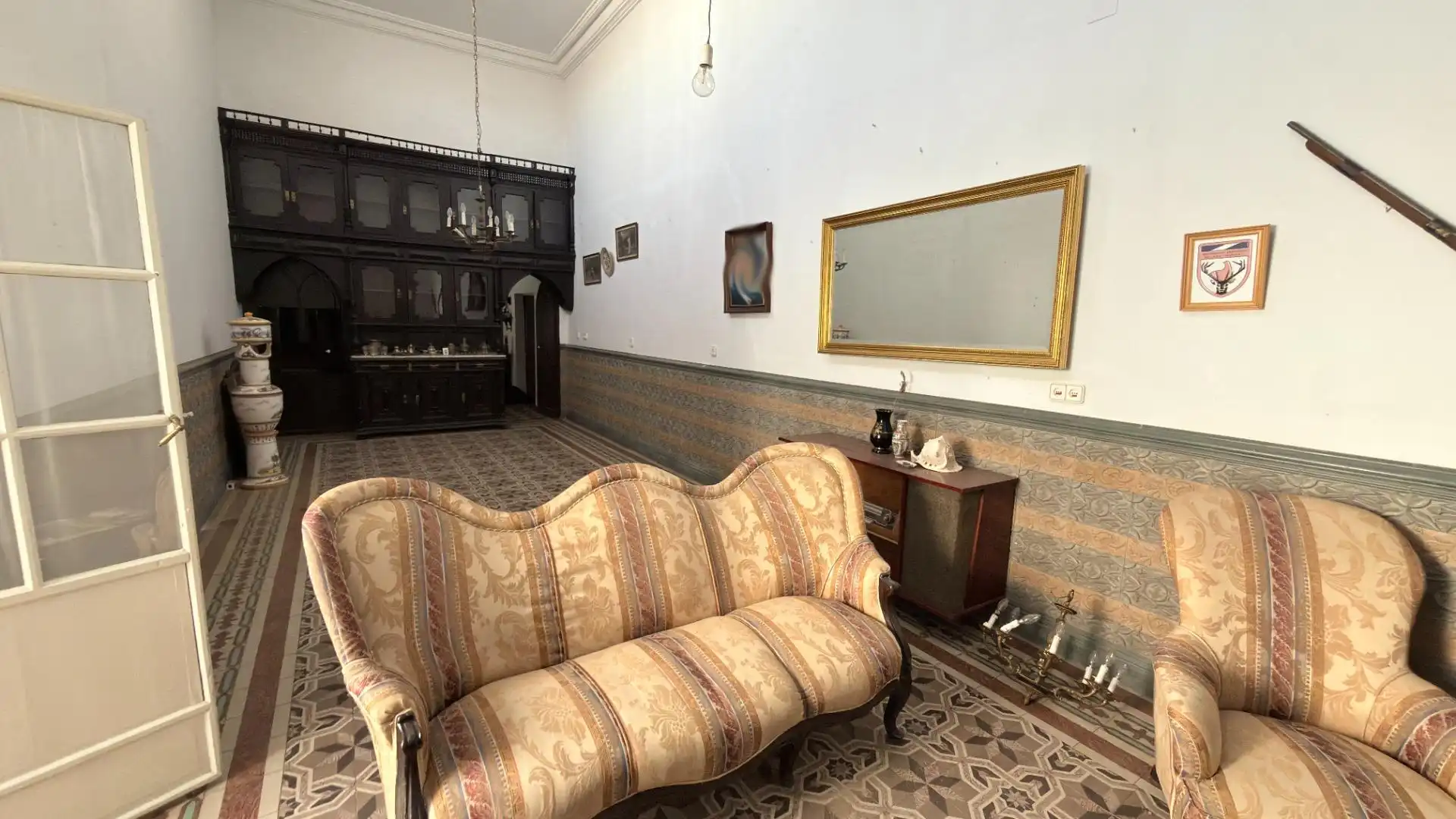 Sala de estar de Casa o chalet en venta en Moguer con Terraza y Balcón