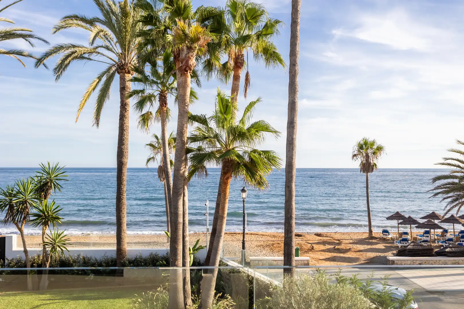 Exterior view of Houses for sale in Marbella  with Air Conditioner, Terrace and Storage room