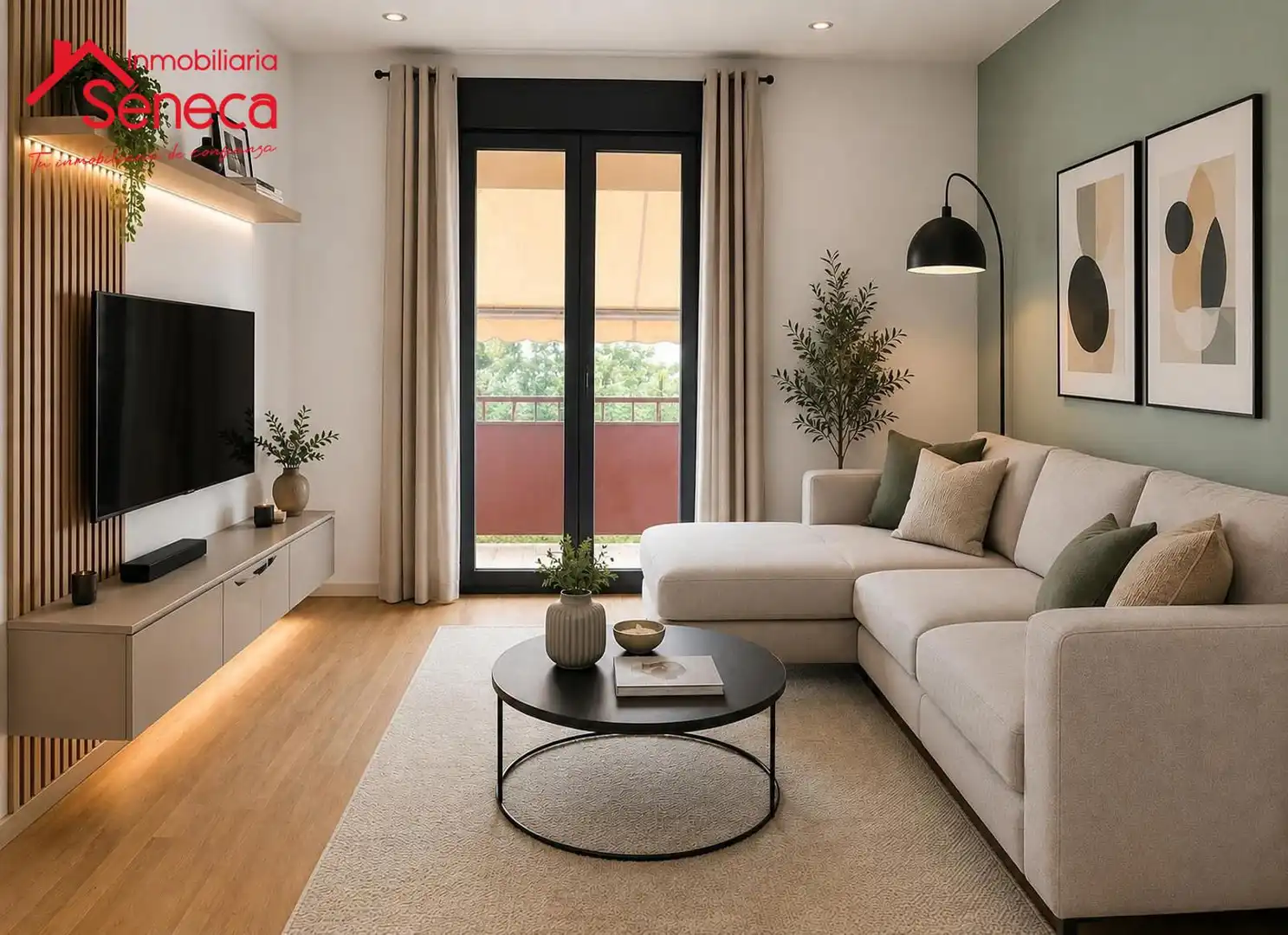 Sala de estar de Piso en venta en Córdoba con Aire acondicionado, Calefacción y Terraza