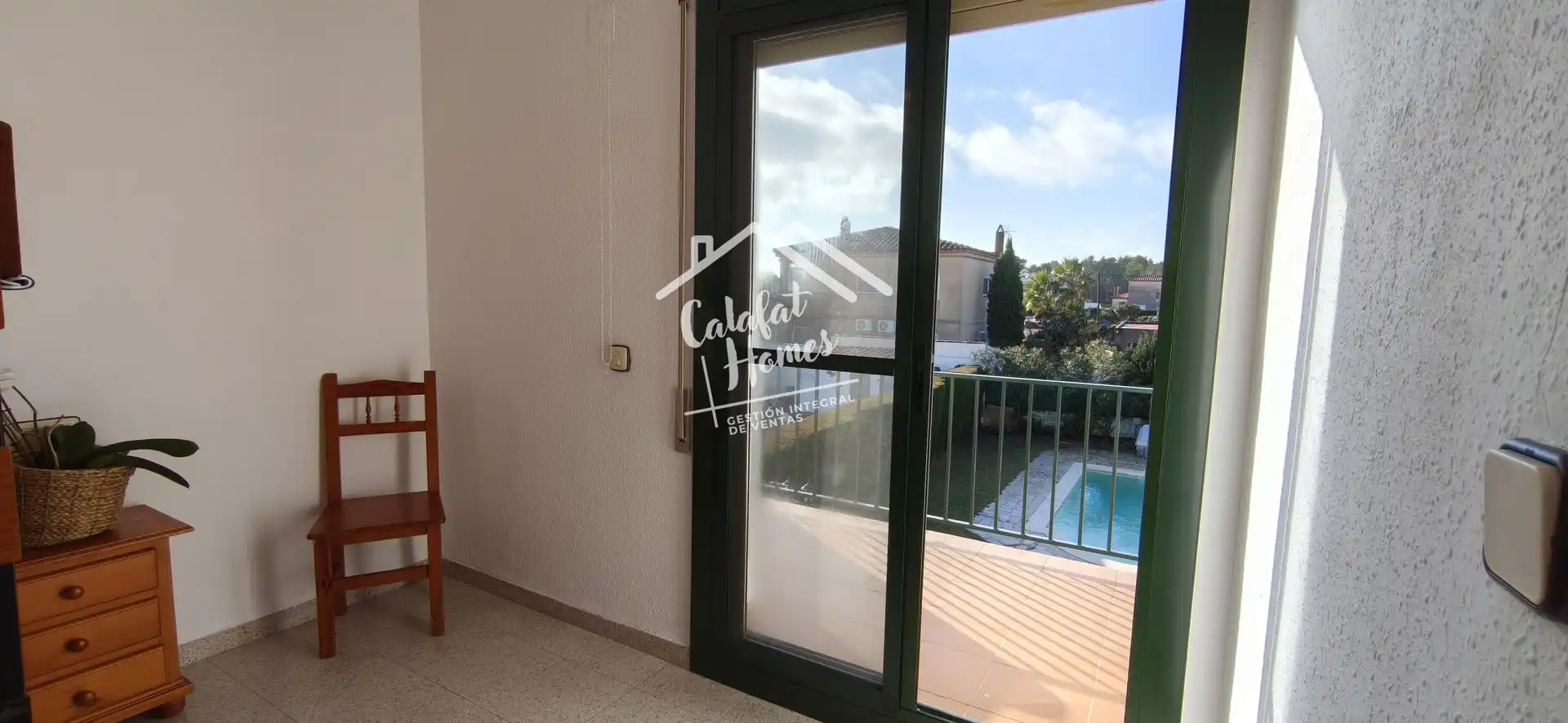 Dormitori de Casa o xalet en venda en L'Ametlla de Mar  amb Jardí privat, Terrassa i Piscina
