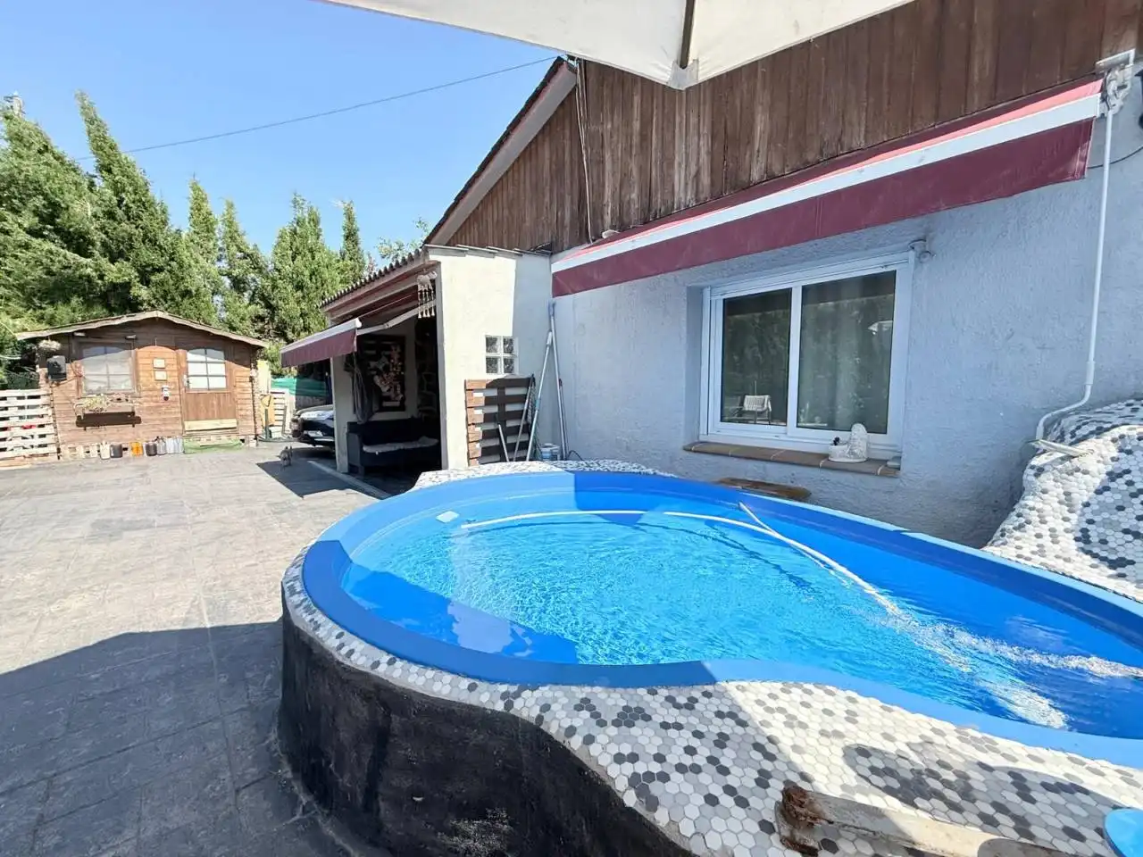 Piscina de Casa o xalet en venda en Riells i Viabrea amb Aire condicionat, Calefacció i Jardí privat