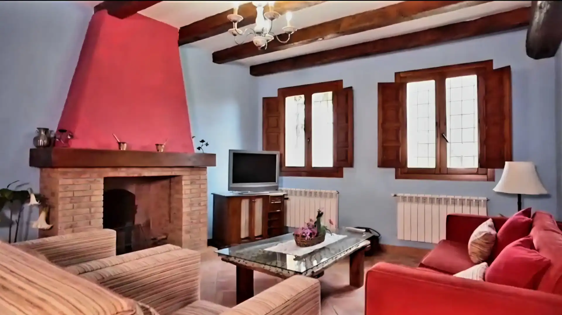 Wohnzimmer von Country house zum Verkauf in Vélez-Blanco mit Klimaanlage, Heizung und Privatgarten
