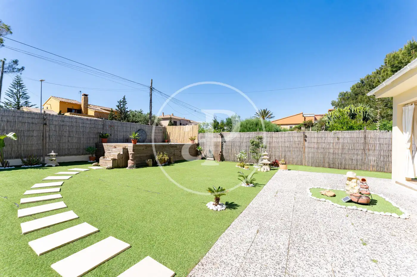 Garden of Houses for sale in Llucmajor  with Air Conditioner, Heating and Private garden