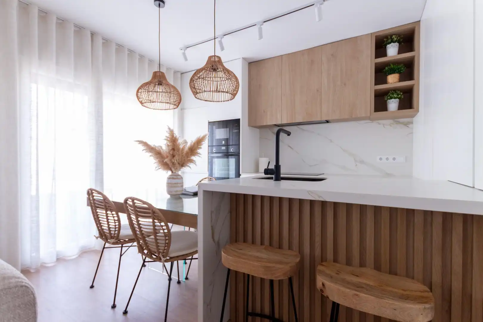 Cocina de Ático en venta en Águilas con Aire acondicionado, Terraza y Amueblado