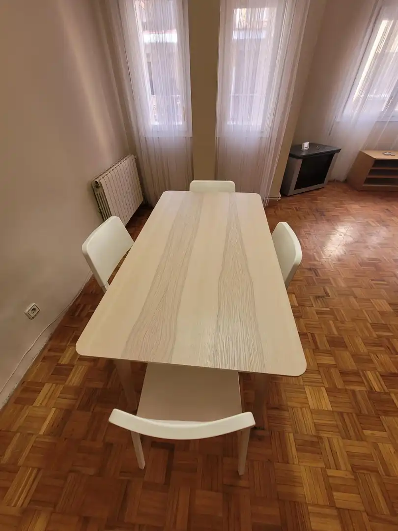 Dining room of Flat for rent in Tarragona  with Heating, Parquet flooring and Terrace