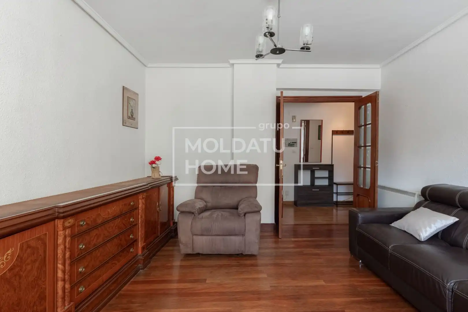 Sala de estar de Piso en venta en Lemoa con Calefacción, Terraza y Trastero