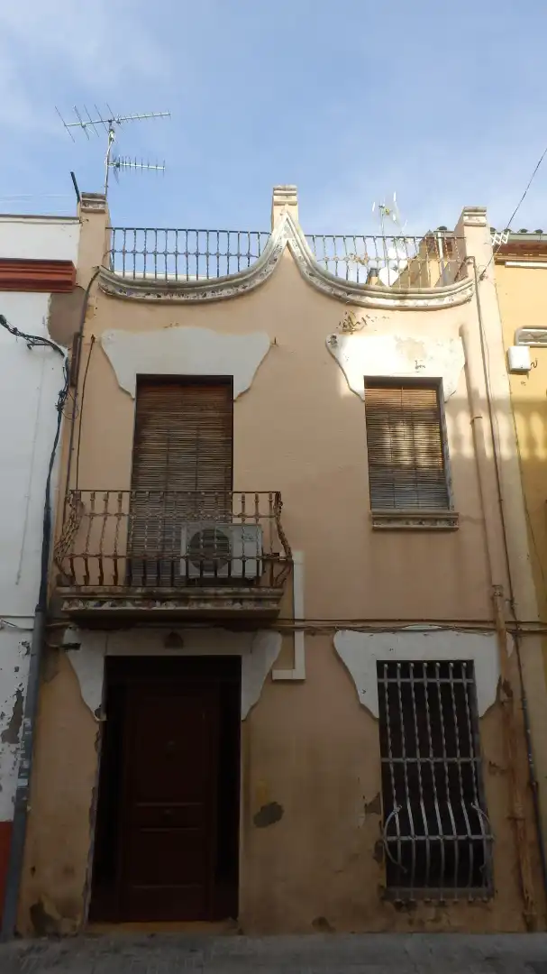 Vista exterior de Casa adosada en venta en Cubelles