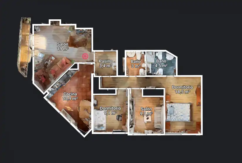 Piso en venta en Madrid con Aire acondicionado, Calefacción y Terraza