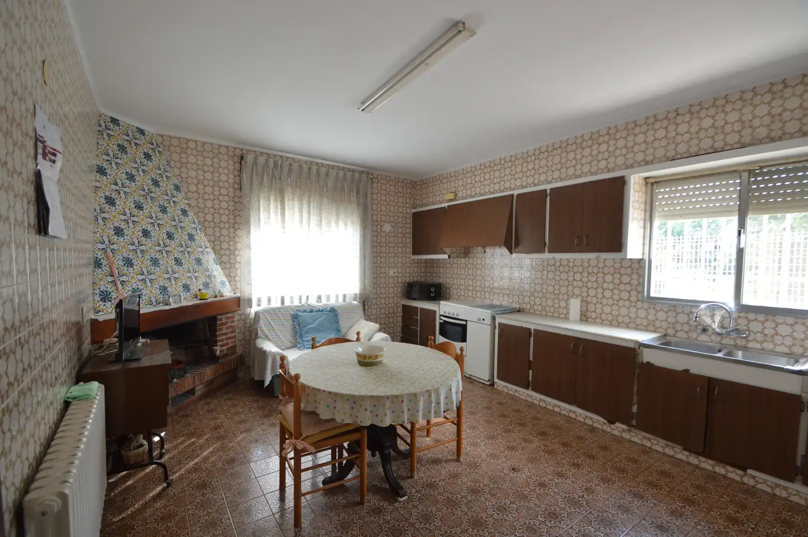 Cuina de Casa o xalet en venda en Vinaròs amb Calefacció, Jardí privat i Terrassa