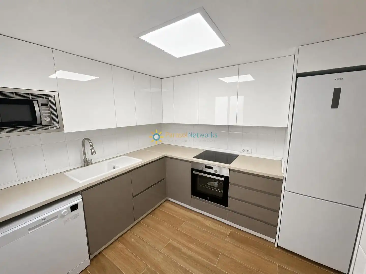 Cocina de Piso de alquiler en Xeraco con Amueblado y Balcón