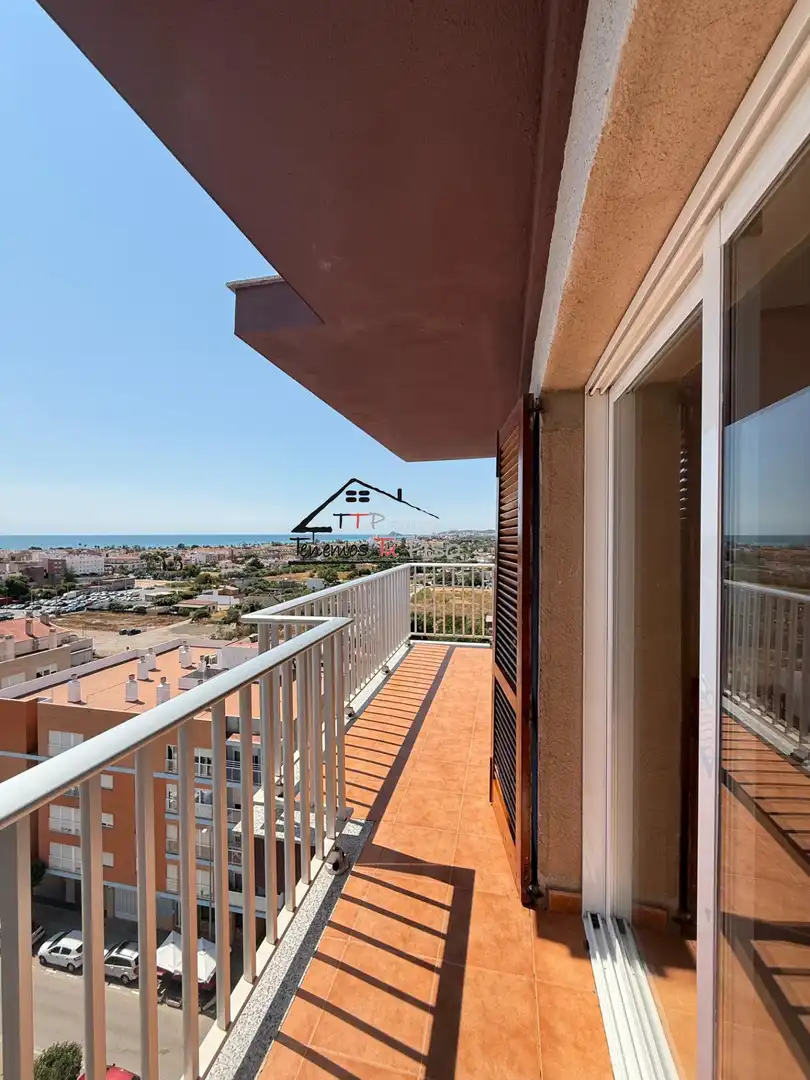 Balcony of Flat for rent in Benicarló  with Air Conditioner, Heating and Terrace