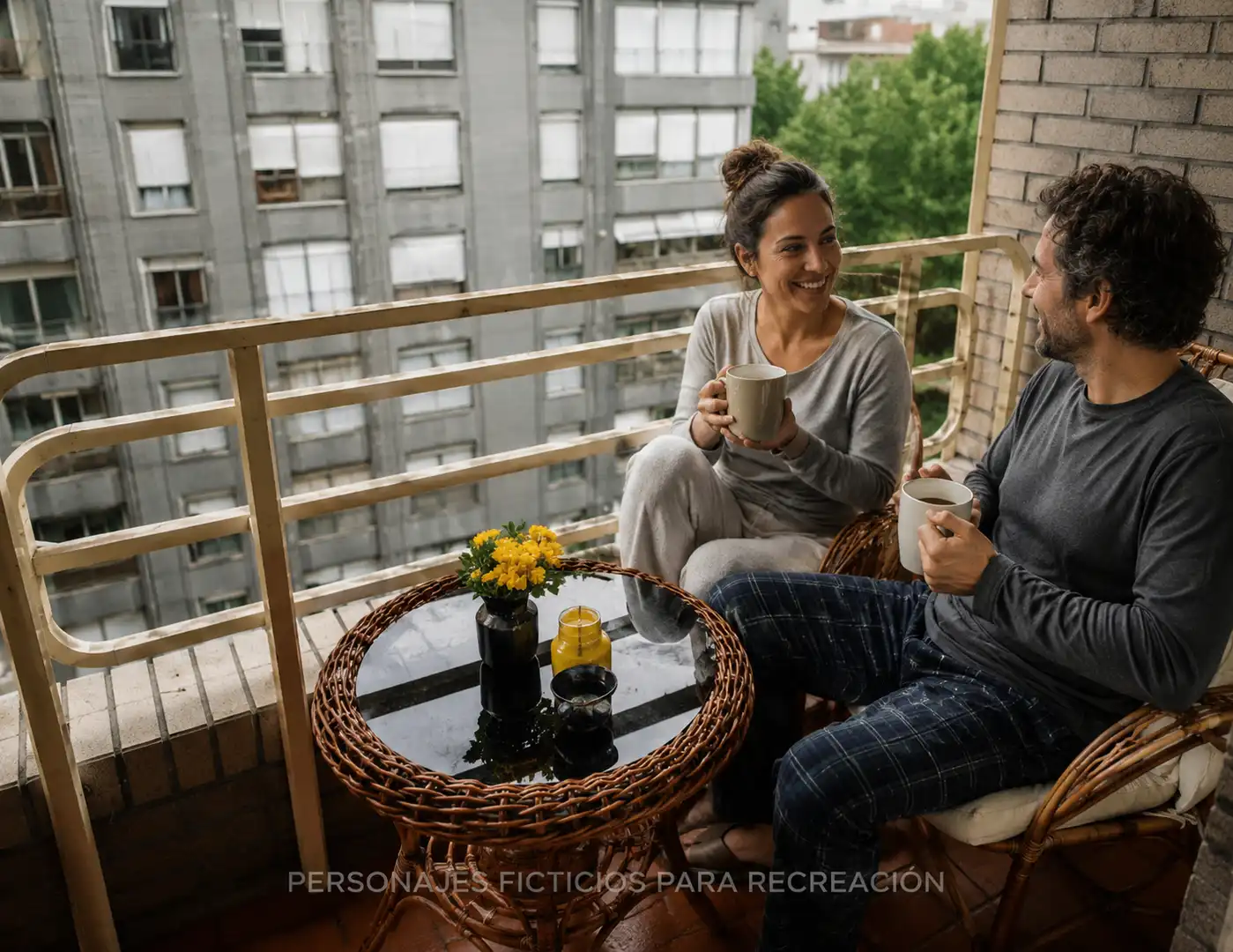 Terrasse von Wohnung zur Miete in Santander mit Heizung, Terrasse und Möbliert