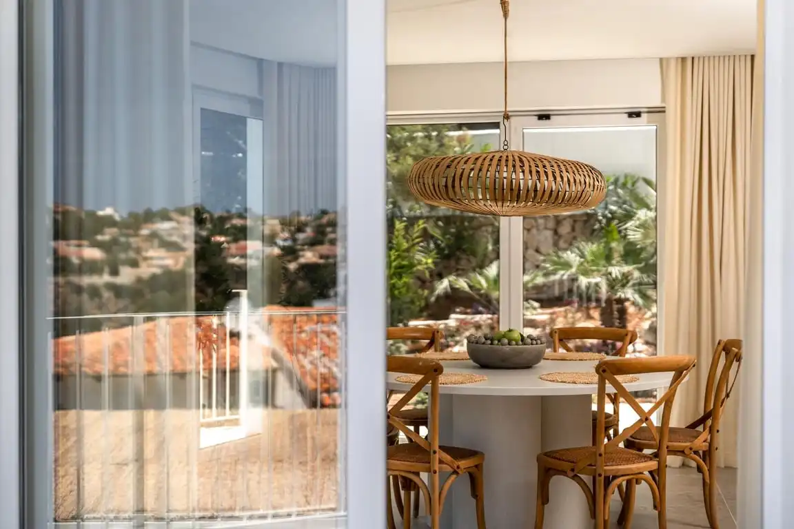 Comedor de Casa o chalet de alquiler en Jávea / Xàbia con Aire acondicionado, Trastero y Piscina