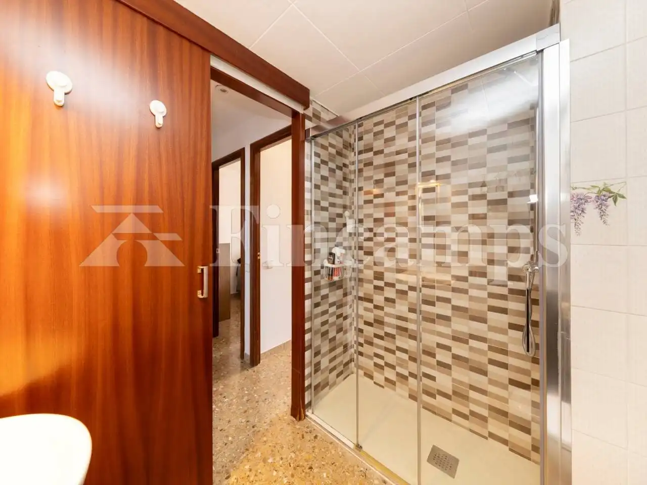 Badezimmer von Wohnung zum Verkauf in Sabadell mit Heizung, Terrasse und Balkon