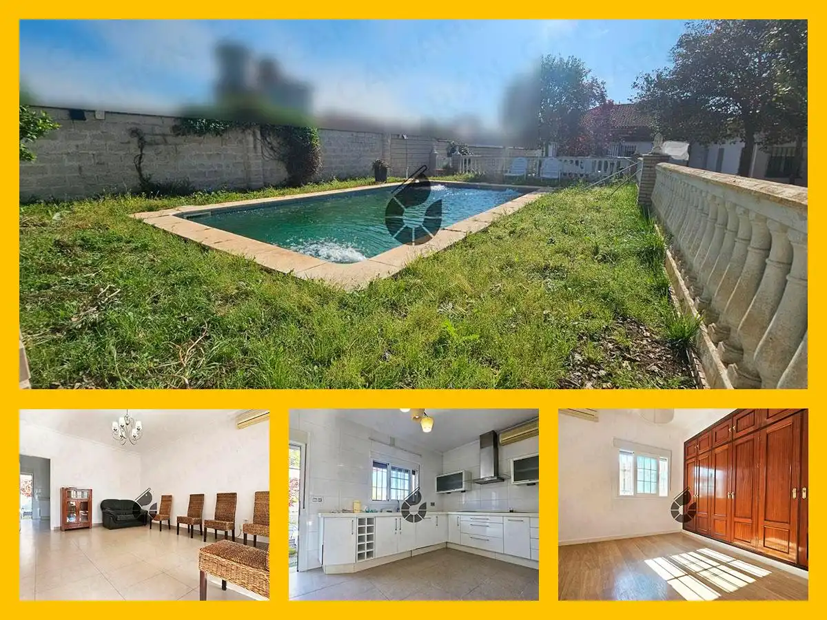Jardín de Finca rústica en venta en Almensilla con Aire acondicionado, Jardín privado y Piscina