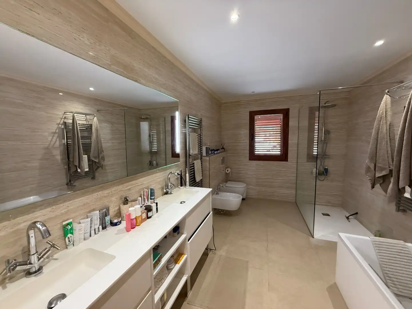 Bathroom of Houses for sale in Sant Joan de Labritja  with Air Conditioner, Heating and Terrace