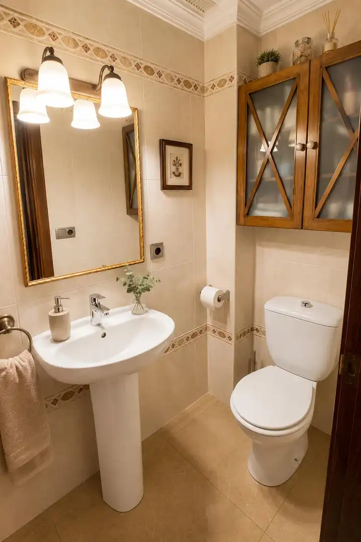 Bathroom of Houses for sale in  Palma de Mallorca  with Air Conditioner, Heating and Terrace
