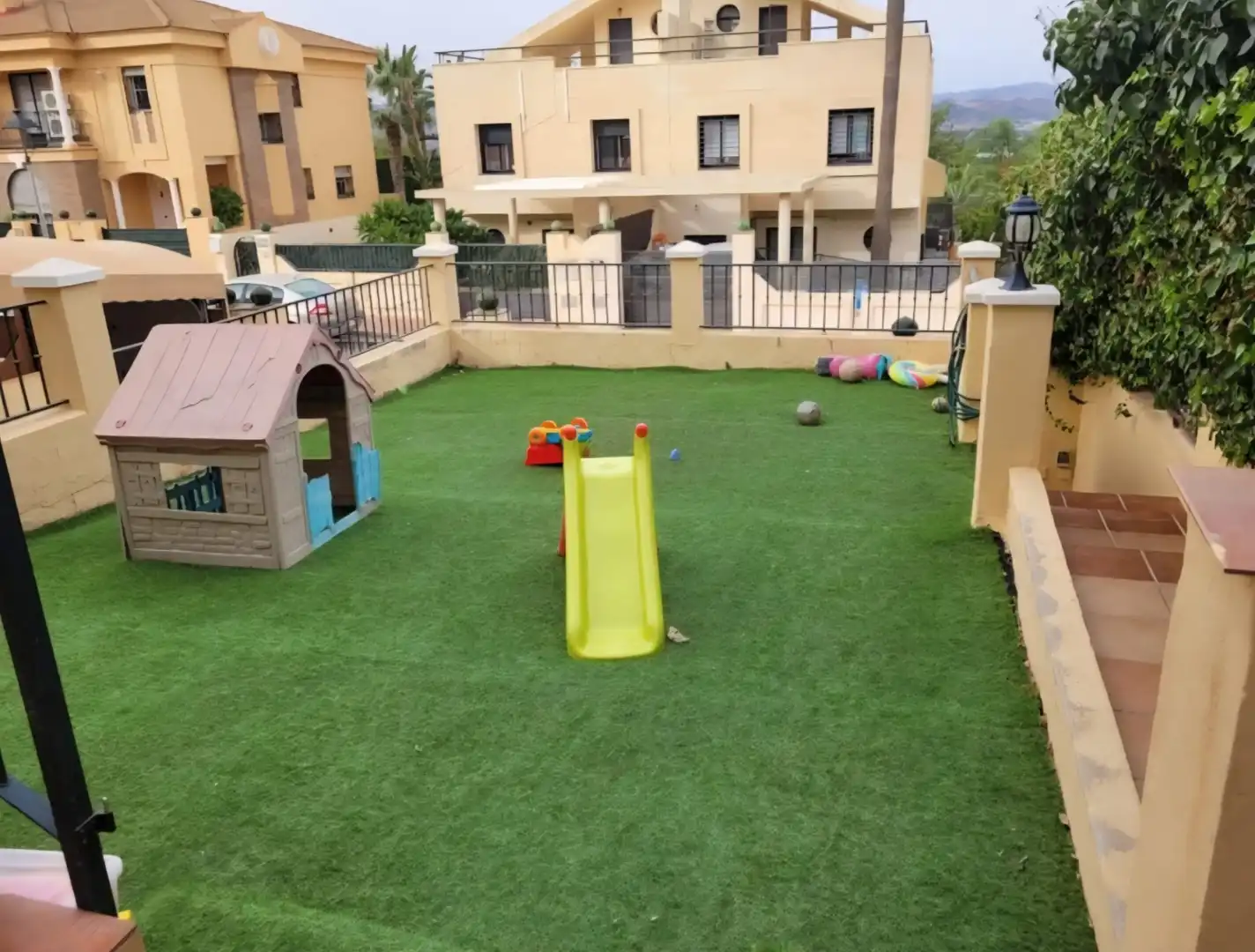 Terraza de Casa adosada en venta en Alhaurín de la Torre con Aire acondicionado, Jardín privado y Terraza