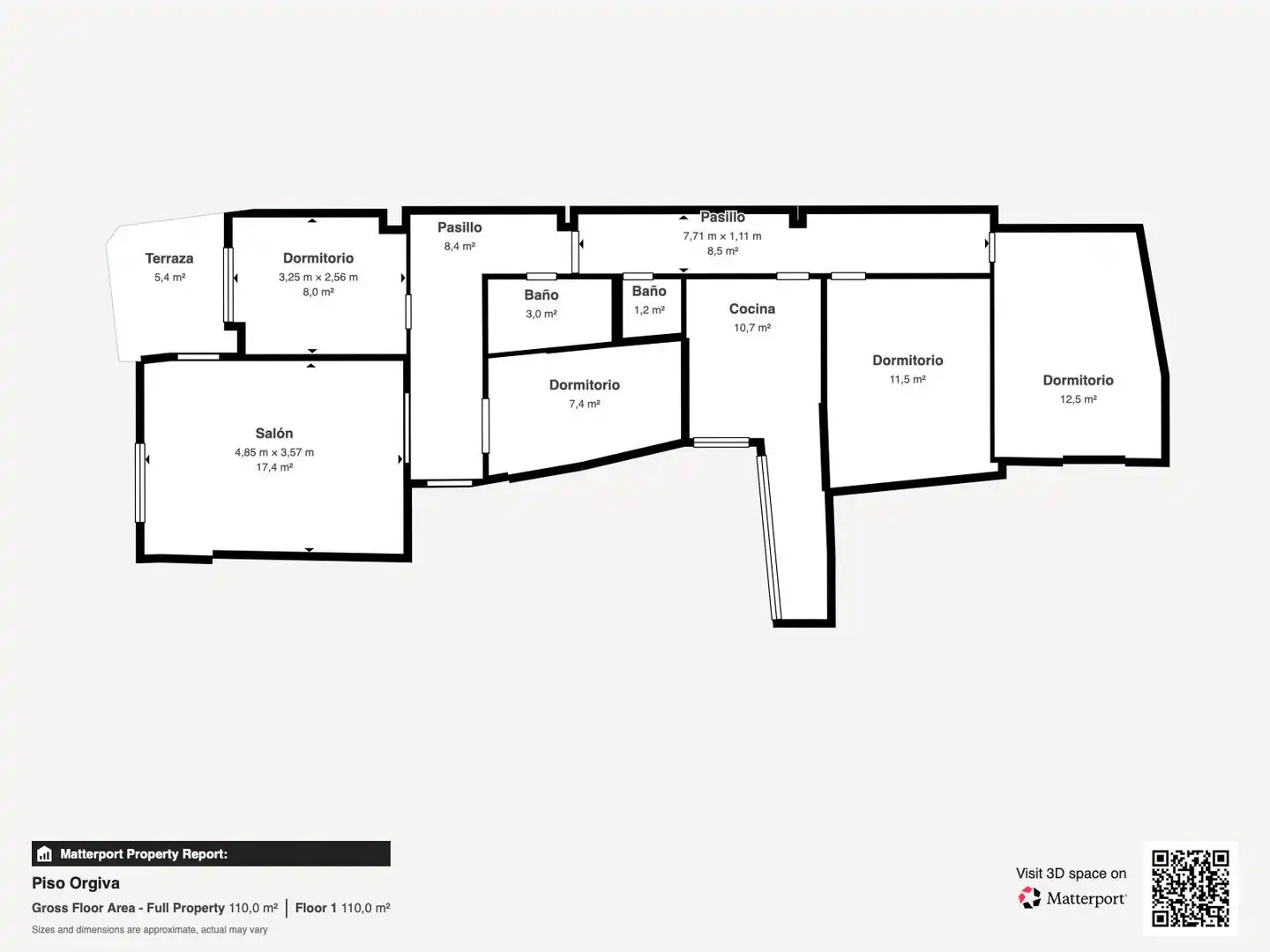 Wohnung zum Verkauf in Órgiva mit Abstellraum und Balkon