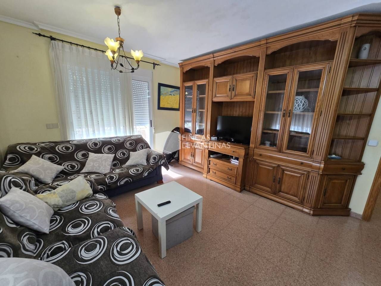 Living room of Flat to rent in San Vicente del Raspeig / Sant Vicent del Raspeig  with Air Conditioner, Furnished and Balcony