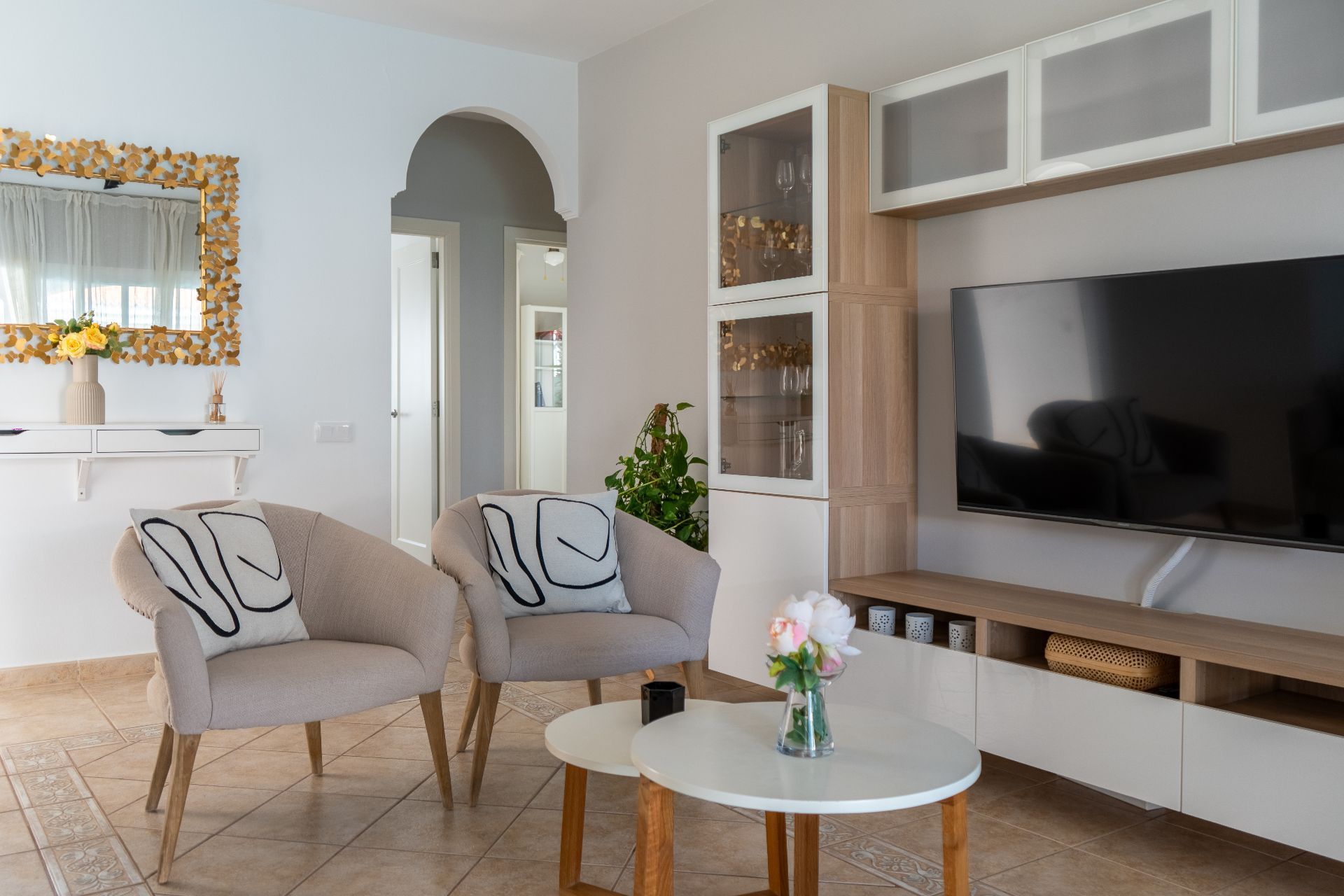 Sala d'estar de Casa o xalet en venda en Antigua