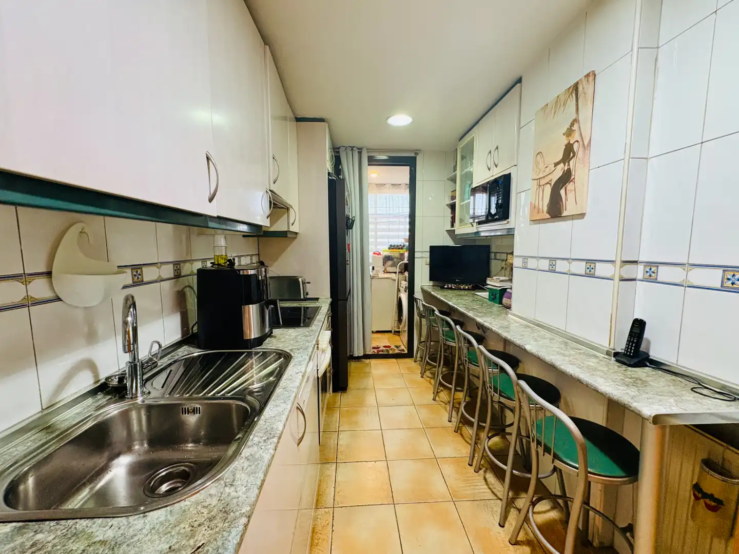 Cocina de Piso en venta en Madrid con Aire acondicionado, Calefacción y Parquet