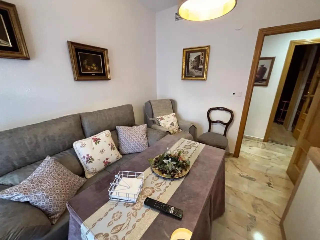 Wohnzimmer von Wohnung zur Miete in Granada mit Klimaanlage und Möbliert