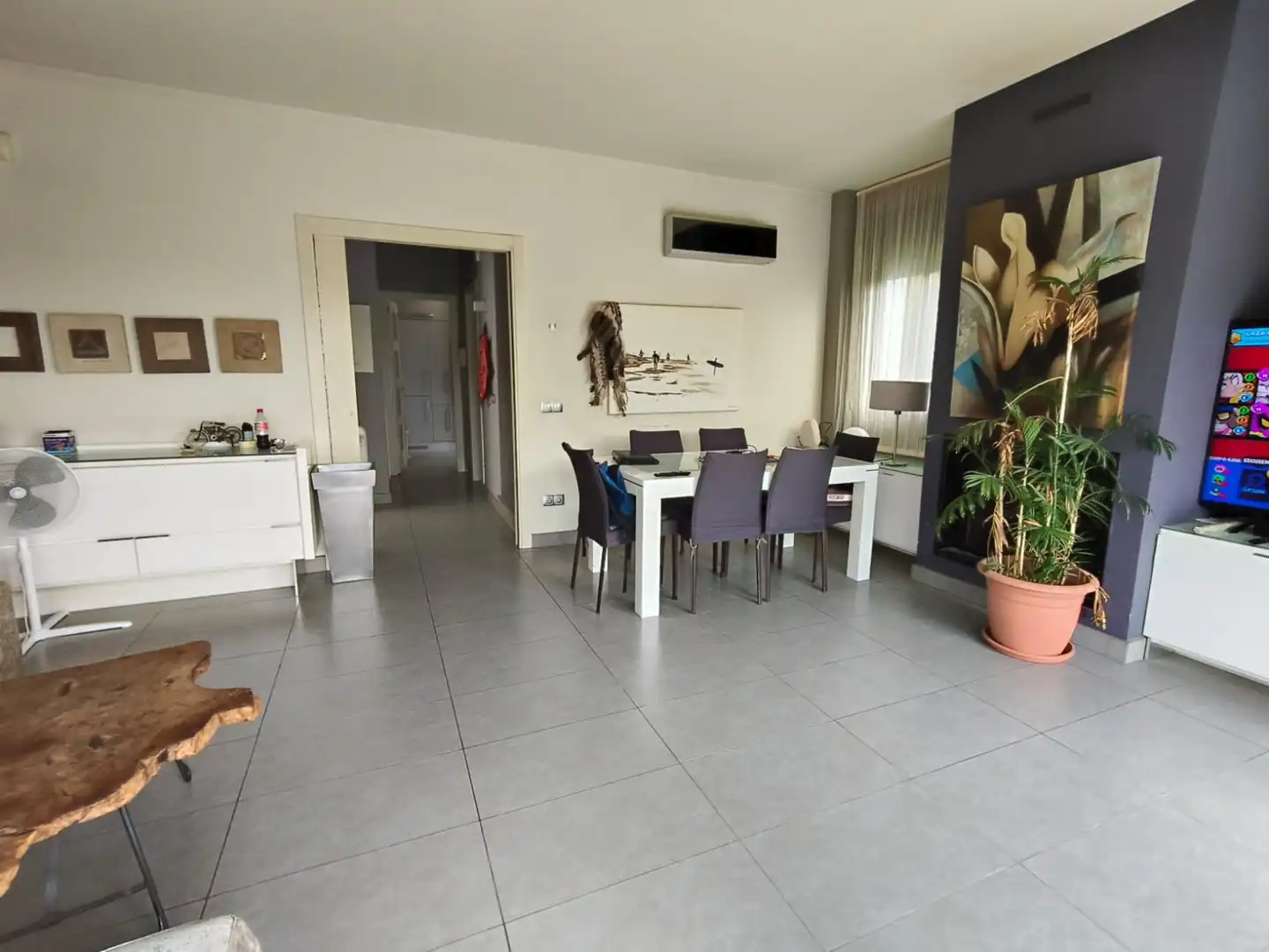 Comedor de Casa o chalet en venta en Pineda de Mar con Aire acondicionado, Calefacción y Jardín privado