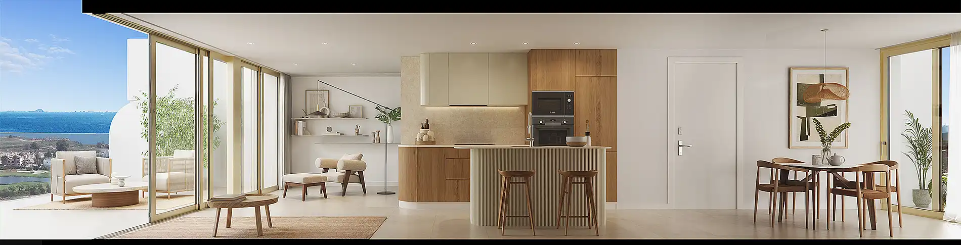 Mini appartamento con terrazza in vendita a Las Lomas de Rame - Bahía Bella, imagen 7
