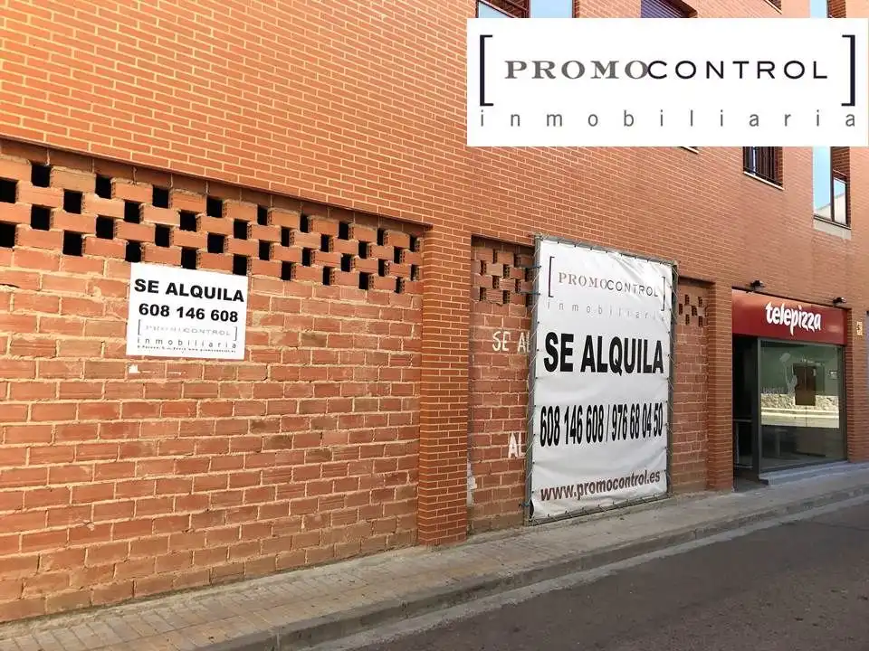 Vista exterior de Local de lloguer en Zuera