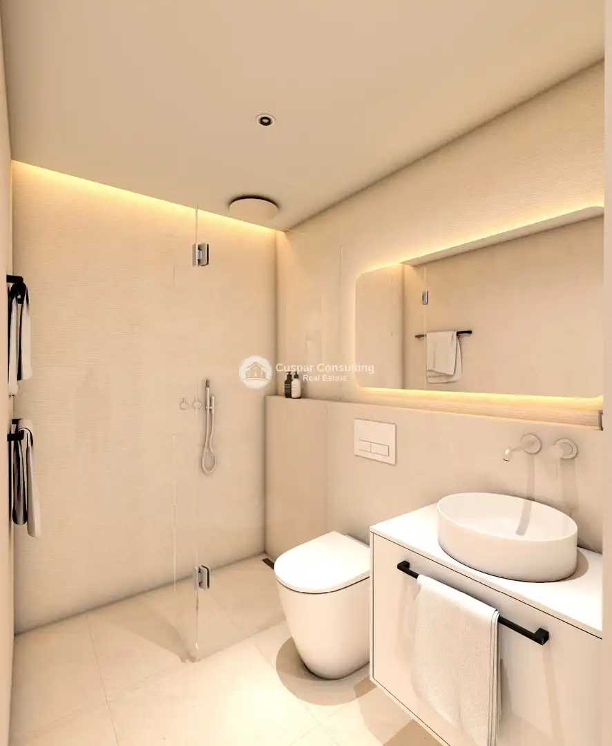 Bany de Apartament en venda en Pilar de la Horadada amb Aire condicionat, Calefacció i Jardí privat