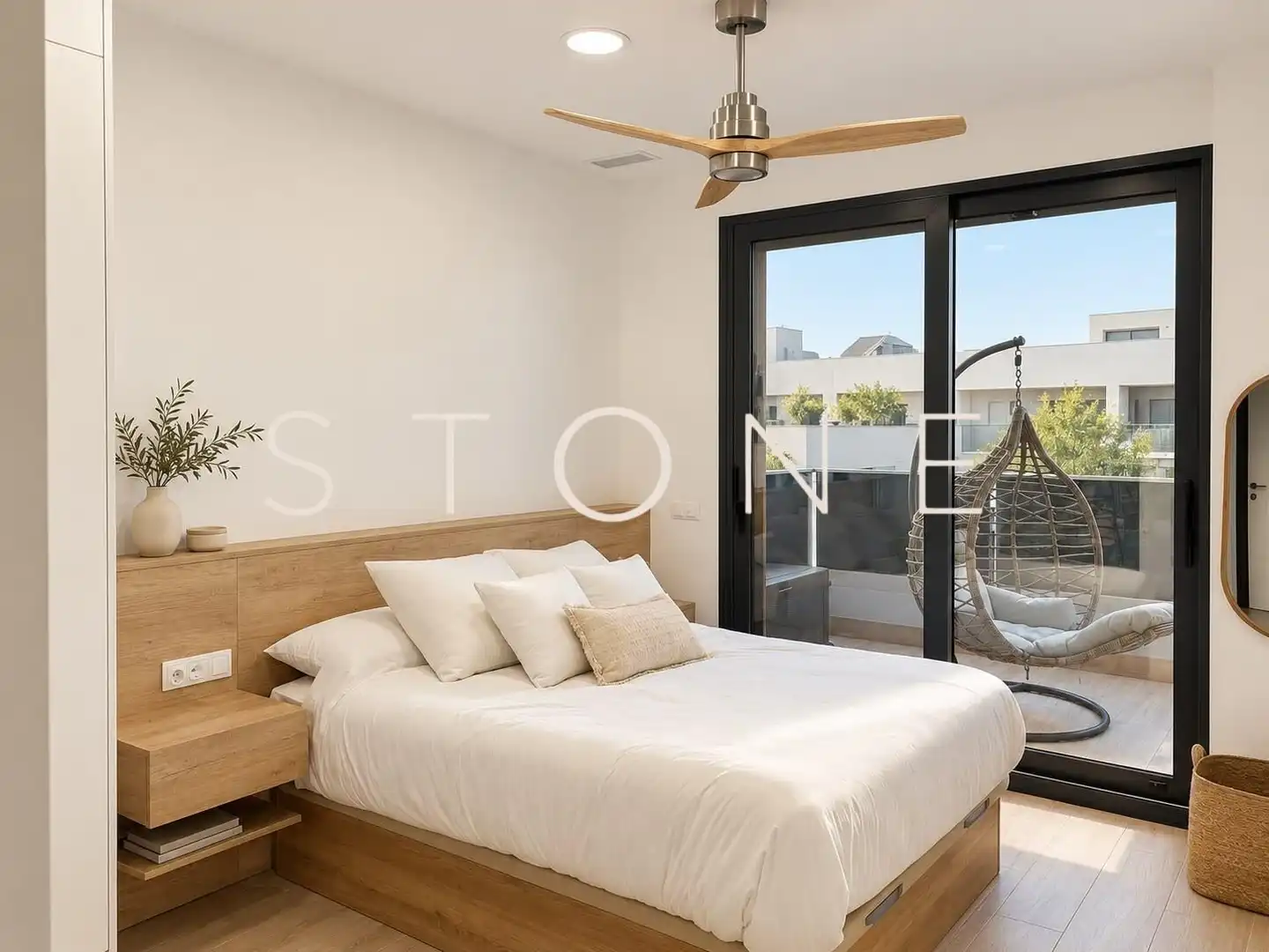 Bedroom of Flat for sale in Vilablareix, Girona