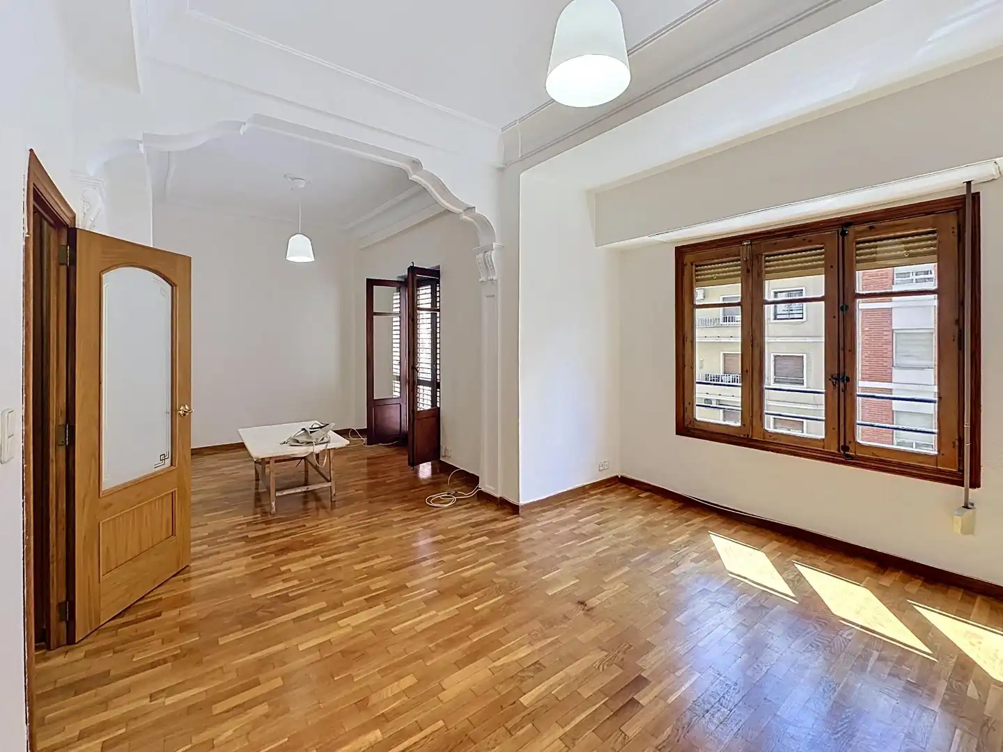 Sala d'estar de Pis de lloguer en Valencia amb Aire condicionat, Calefacció i Balcó
