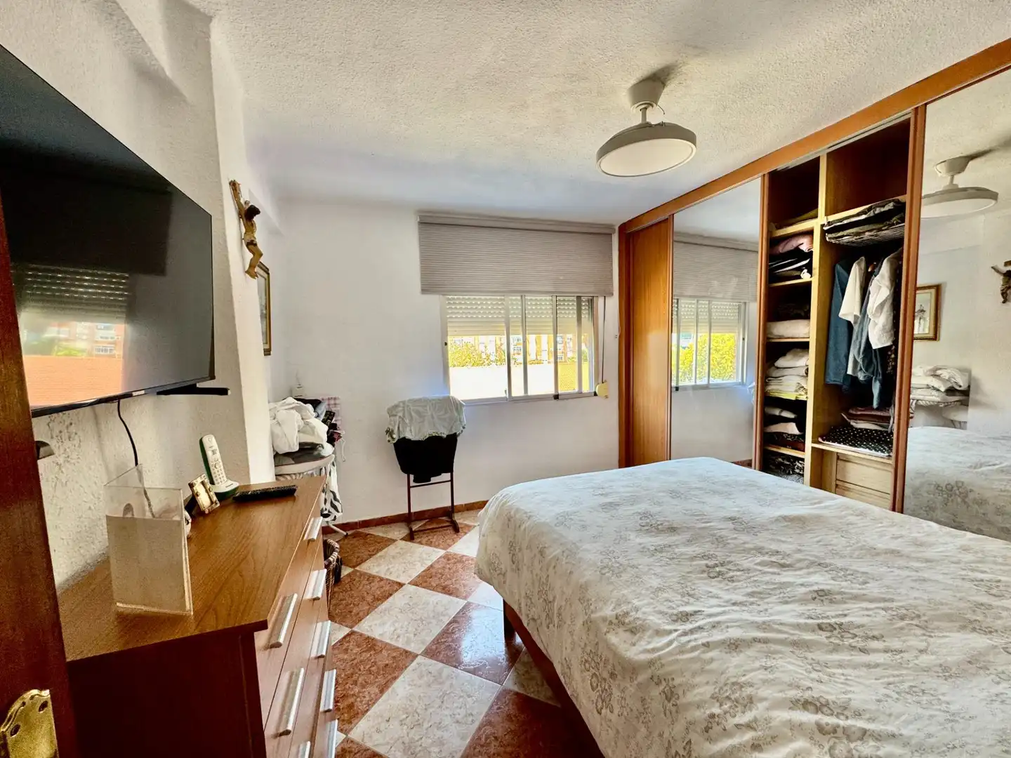Bedroom of Flat for sale in Málaga  with Air Conditioner