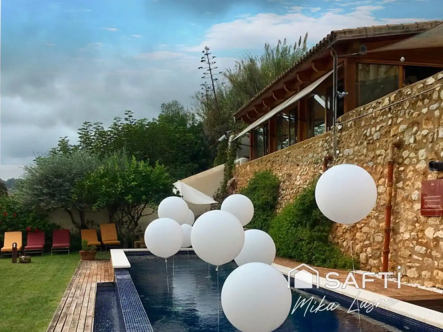 Piscina de Casa o xalet en venda en Sant Pere de Ribes amb Aire condicionat, Terrassa i Piscina