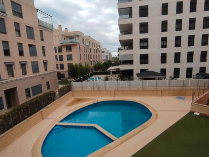 Swimming pool of Flat for sale in Elche / Elx  with Air Conditioner, Parquet flooring and Balcony