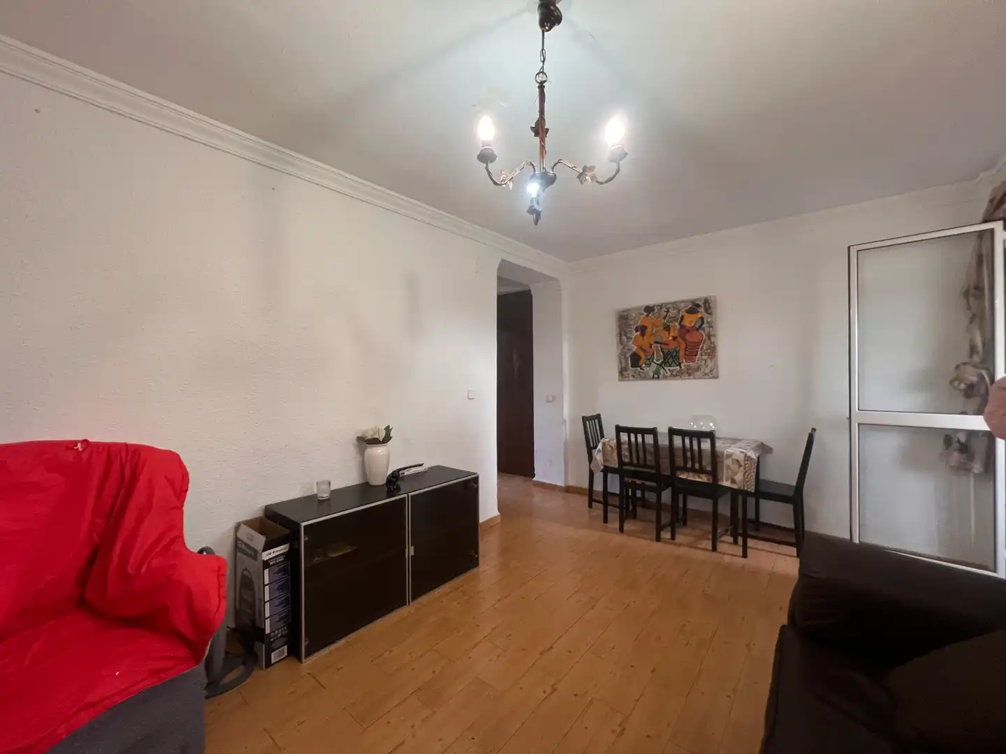 Sala de estar de Piso en venta en Sevilla con Terraza y Balcón
