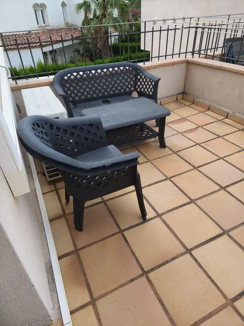 Terrasse von Haus oder Chalet zum Verkauf in Mont-roig del Camp mit Abstellraum und Gemeinschaftspool